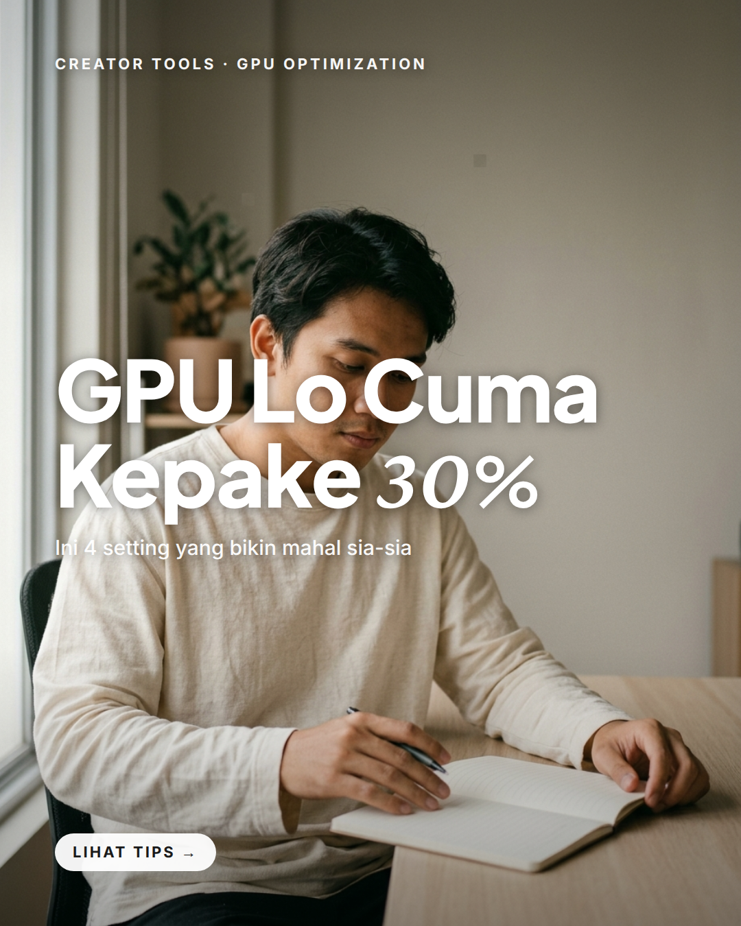 CREATOR TOOLS · GPU OPTIMIZATION
